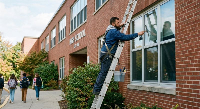 School Window Cleaning in Mobile, AL