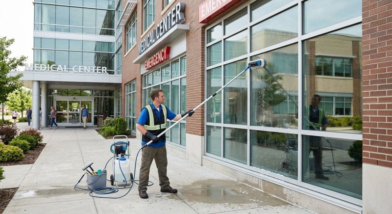 Hospital Window Washing in Lexington, KY