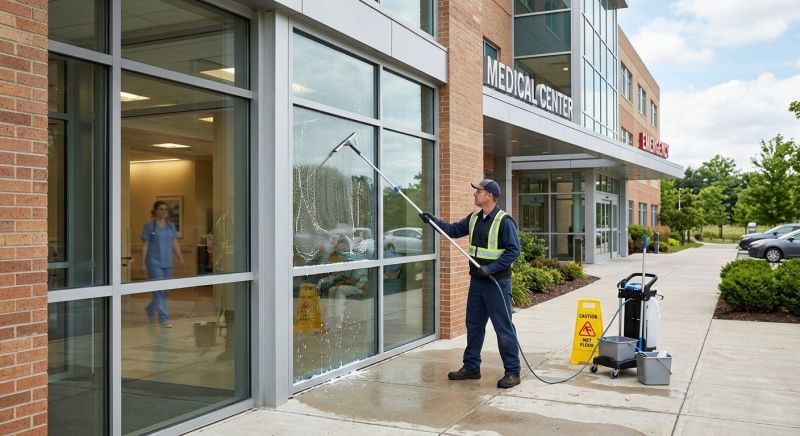 Hospital Window Washing in Denver, CO