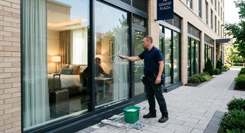 Hotel Window Cleaning in Newark, DE