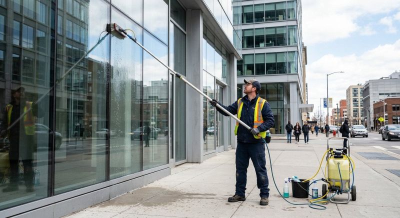 Office Building Window Washing in Denver, CO