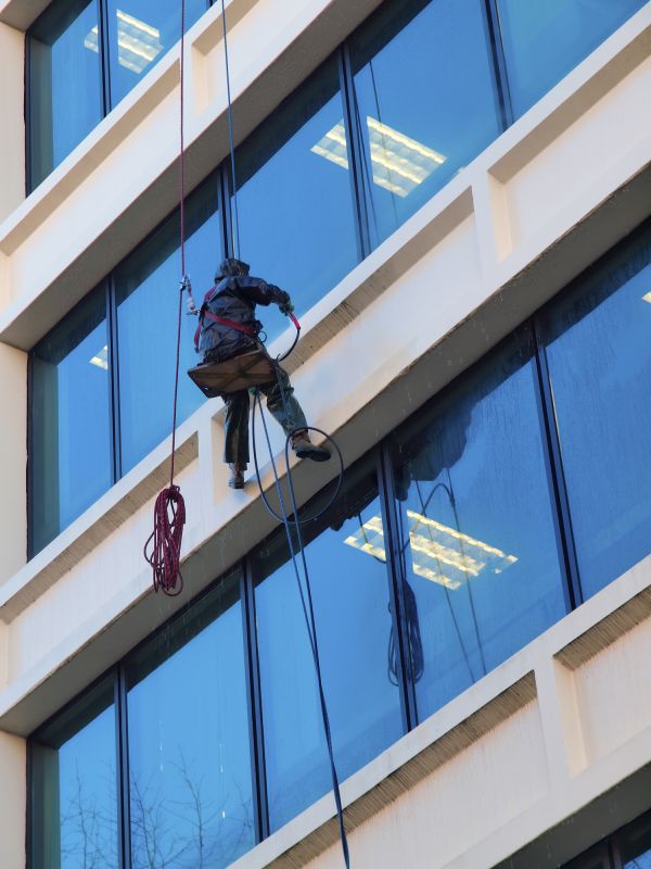Office Building Window Washing
