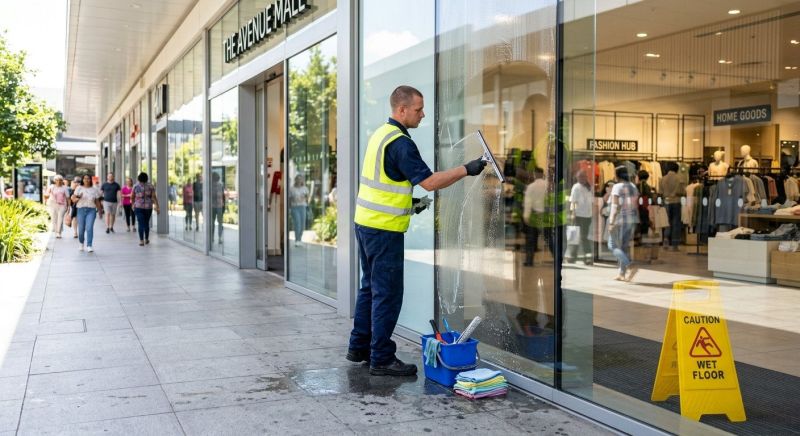 Shopping Mall Window Cleaning in Lexington, KY