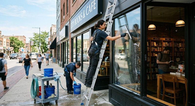 Storefront Window Cleaning in Lexington, KY
