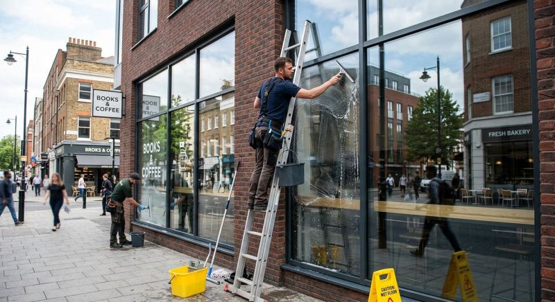 Strip Mall Window Cleaning in Mobile, AL